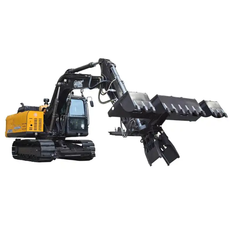 jinggong hirail excavator 