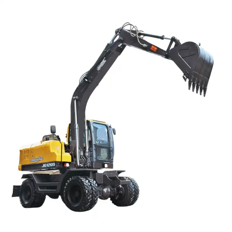 jinggong wheel excavator JG120S